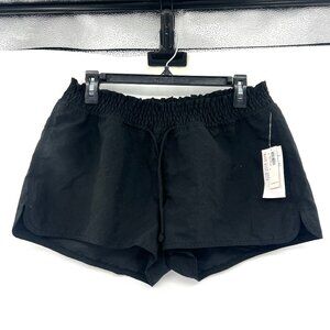 NWT Old Navy UPF 50 Black Pull On Shorts Women's Large